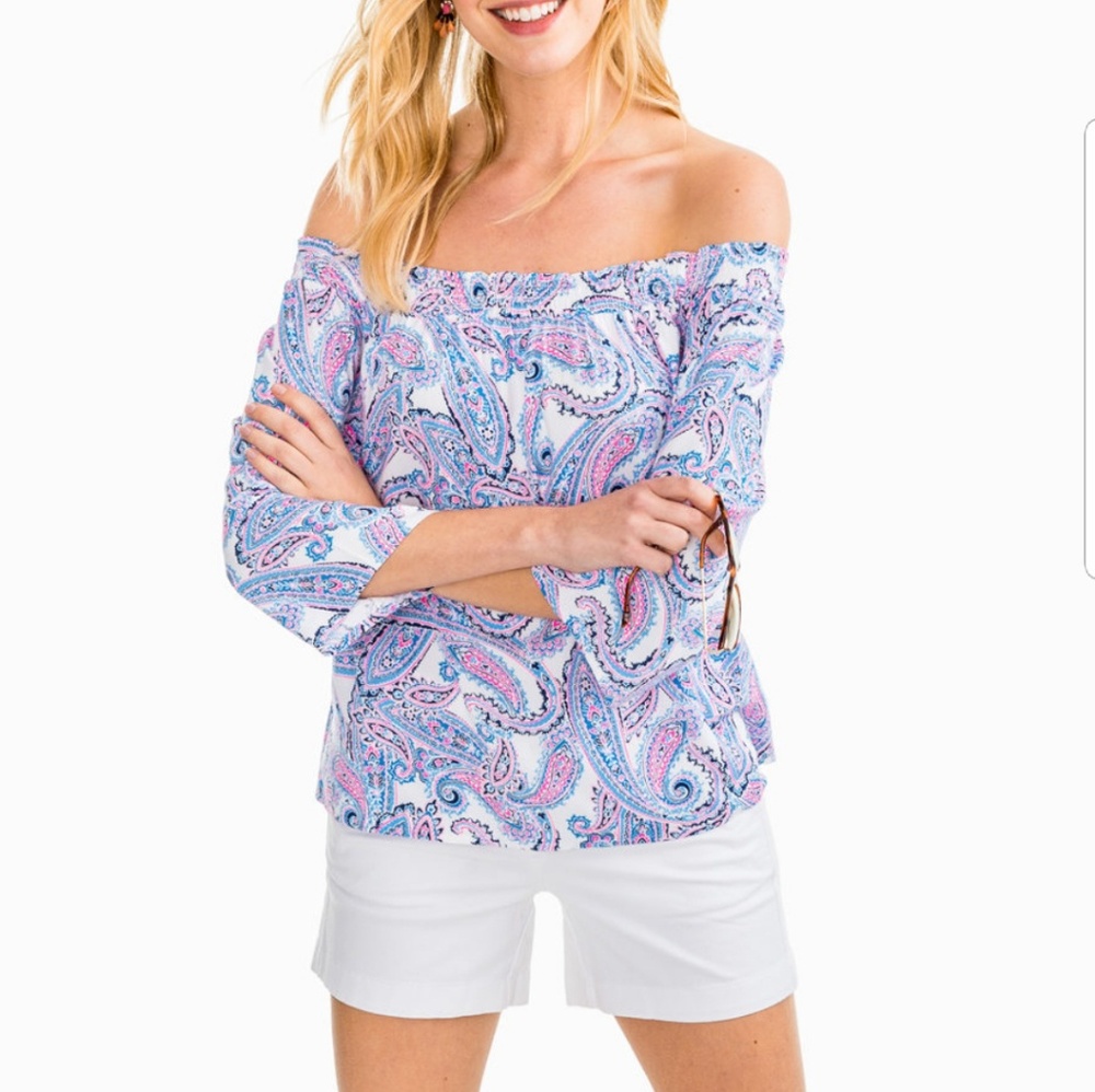 NWT Southern Tide Off The Shoulder Top